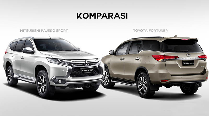 perbandingan-mitsubishi-pajero-sport-toyota-fortuner