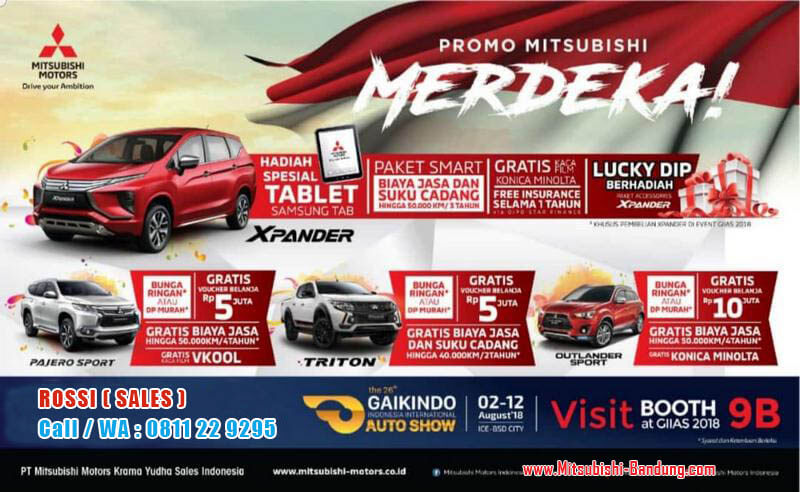Promo Merdeka Mitsubishi Bandung 2018