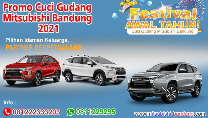 Promo Cuci Gudang Mitsubishi Bandung 2021