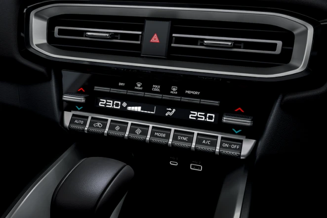 mitsubishi destinator interior-climate-control