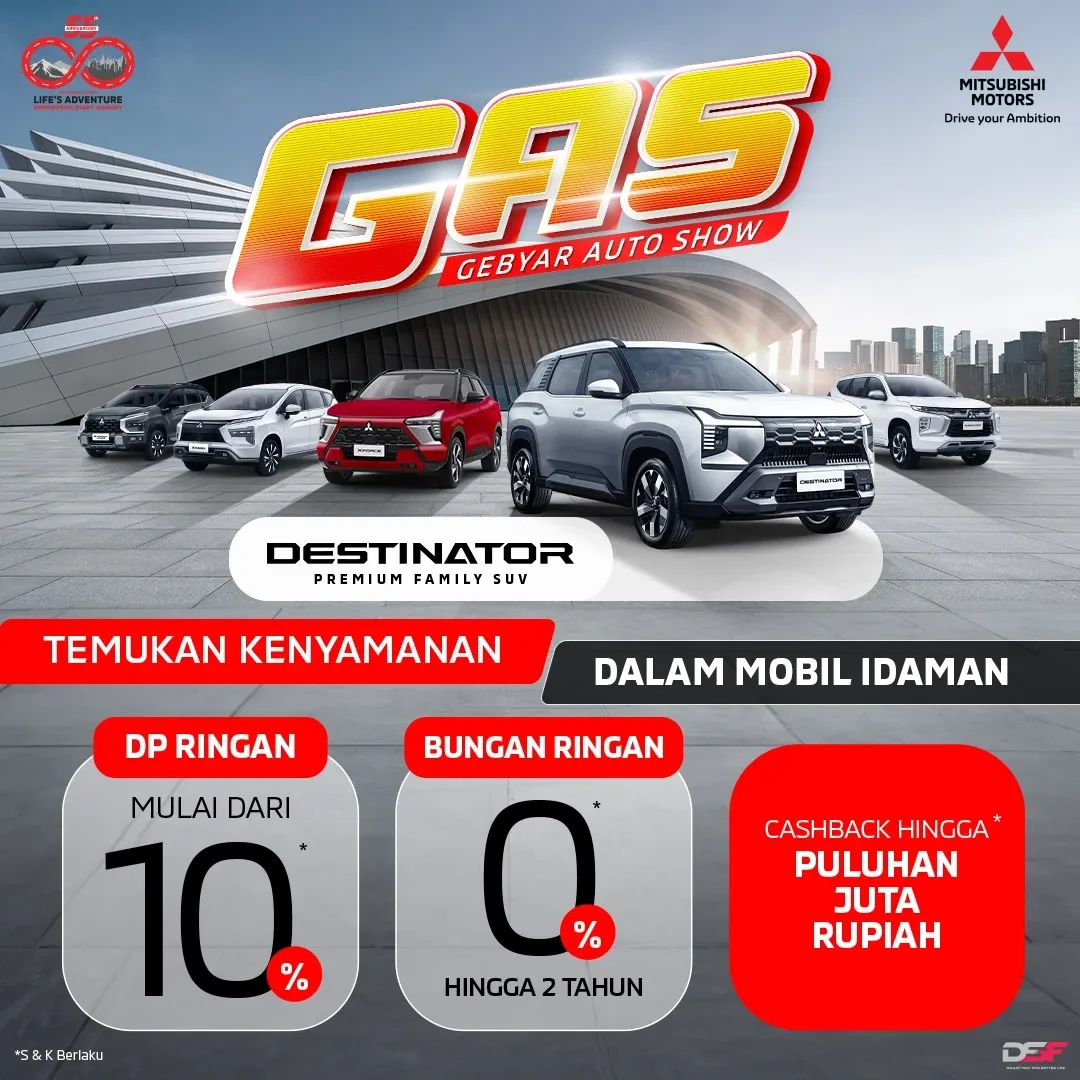 PROGRAM PROMO MITSUBISHI DESTINATOR SEPTEMBER 2025
