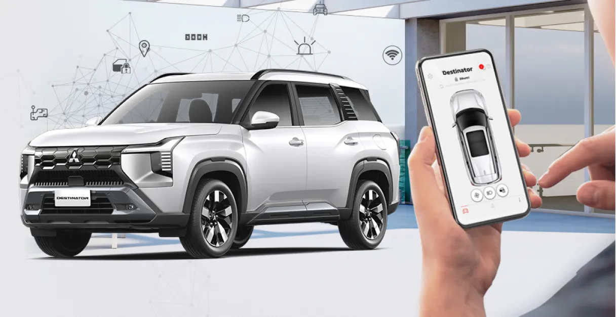 mitsubishi destinator-mitsubishi connect-banner