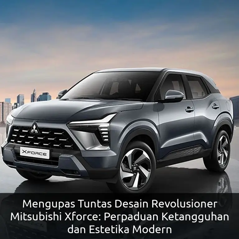 Mengupas Tuntas Desain Revolusioner Mitsubishi Xforce: Perpaduan Ketangguhan dan Estetika Modern